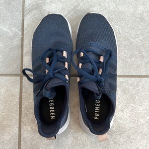 Adidas Cloudfoam Primegreen Navy athletic shoe